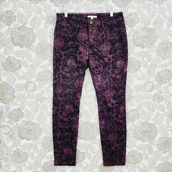 Cabi Camo Skinny Ankle Women's Pants 8 9631 - Picture 1 of 7